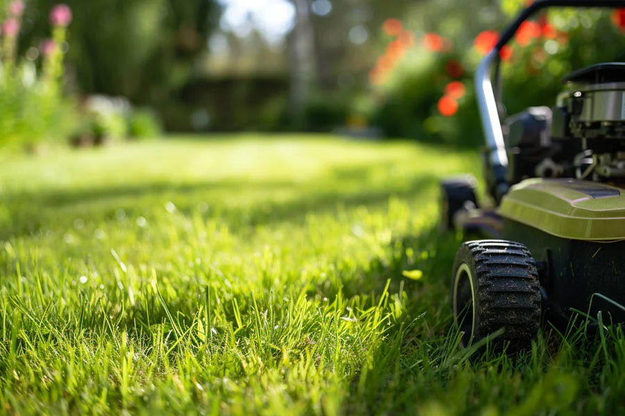 small lawn mower cordless